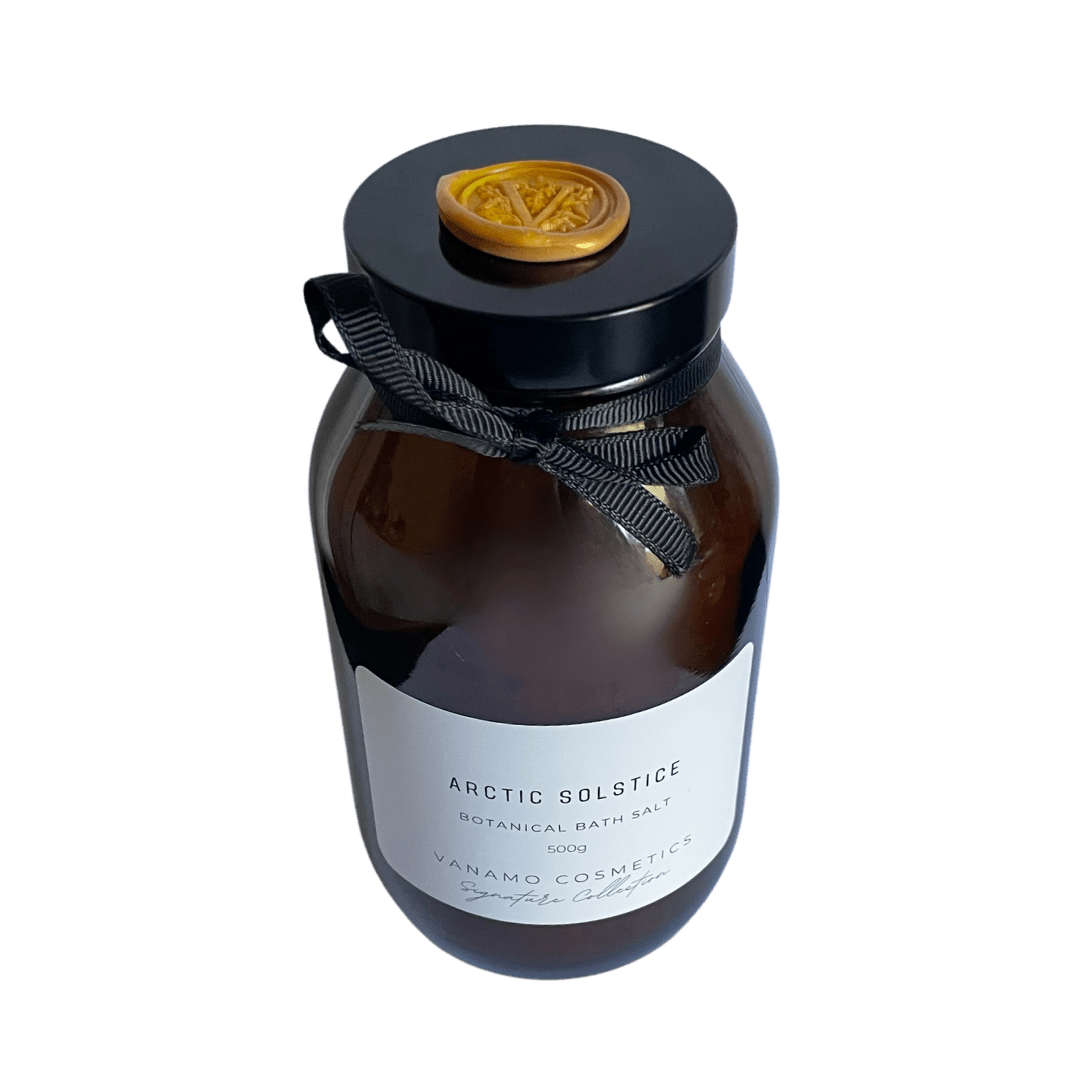 Arctic Solstice Botanical Bath Salt Kylpysuola - Vanamo Cosmetics