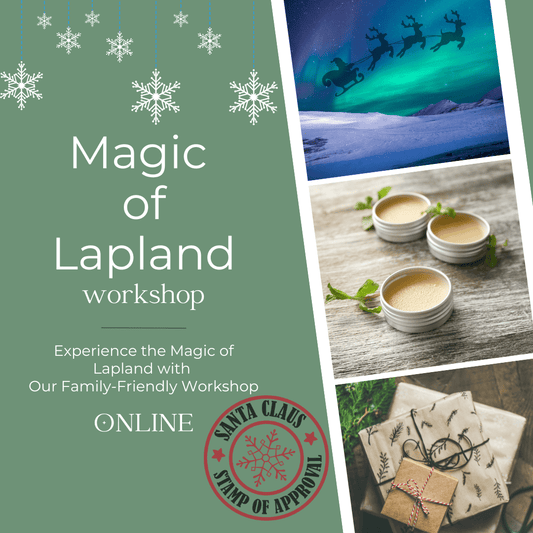 Magic of Lapland - Natural Cosmetics Workshop Online - in English - Vanamo Cosmetics